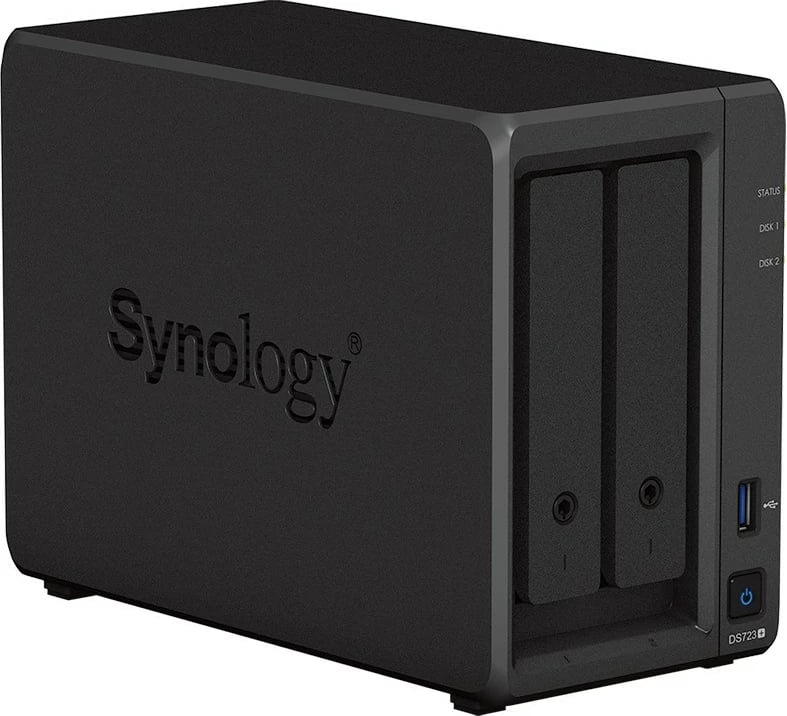 NAS Synology DiskStation DS723+, AMD Ryzen, 2 GB, DDR4, Tower