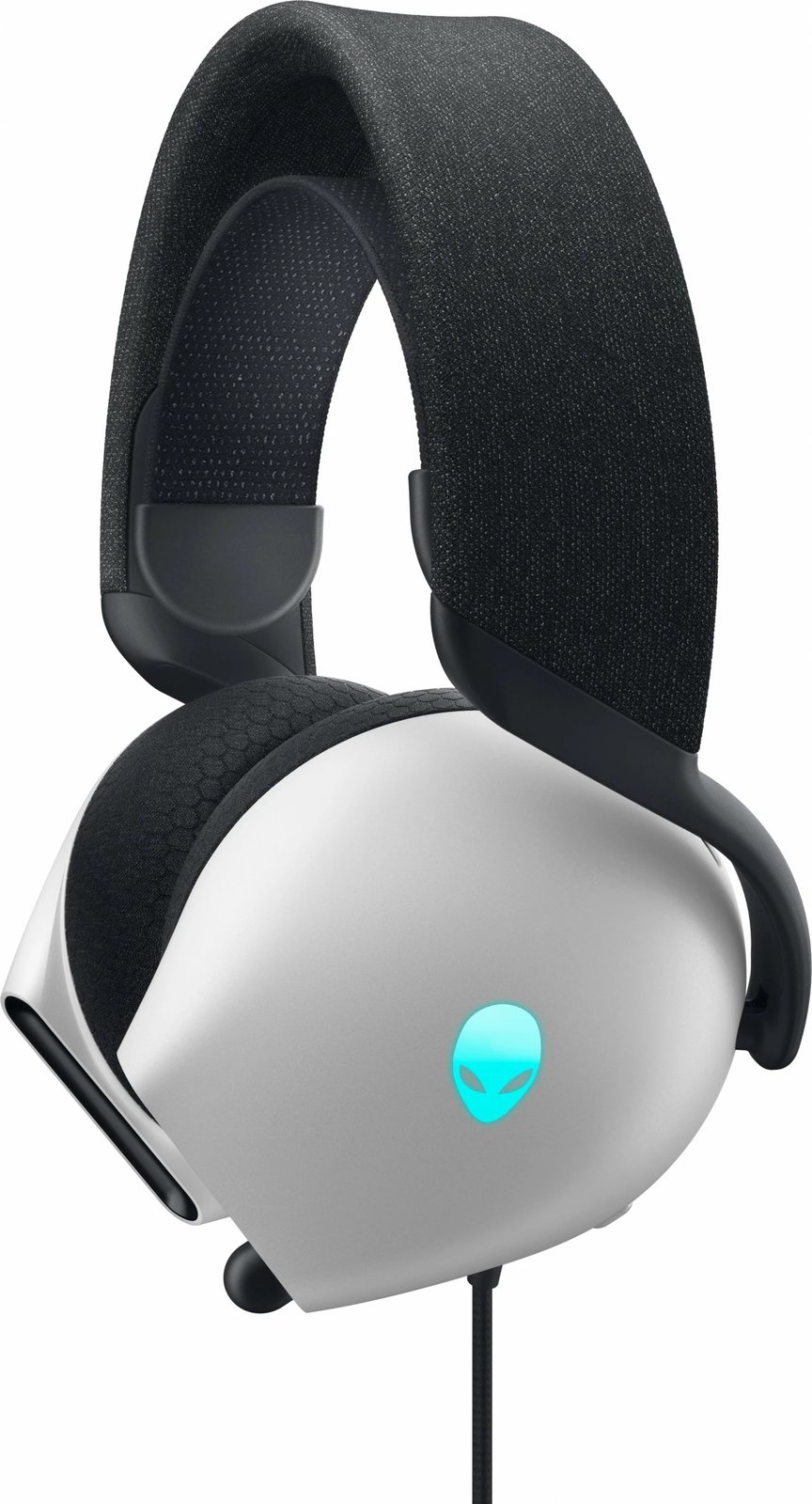 Kufje gaming Alienware Wired USB RGB 20, e bardhë
