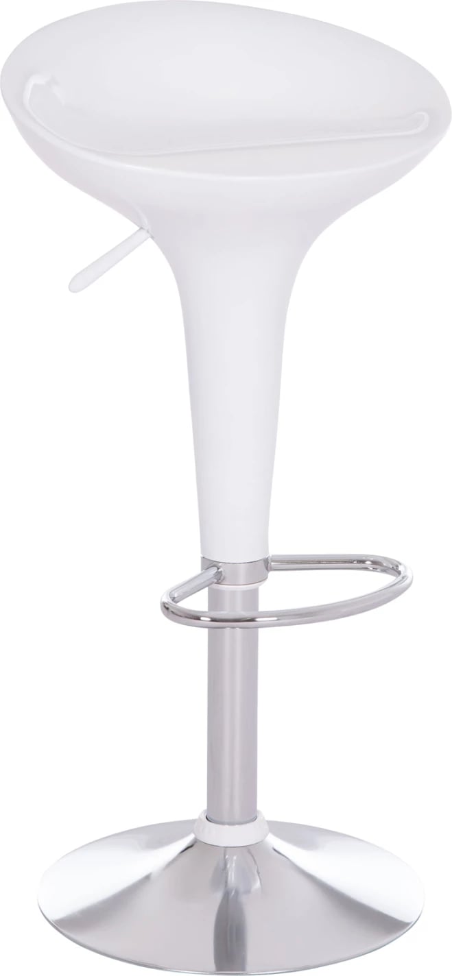 Karrige për bar rrotulluese DAISY, ABS e bardhë, 44x38x85cm, set prej 2 copësh Karrige për bar rrotulluese DAISY, ABS e bardhë, 44x38x85cm, set prej 2 copësh