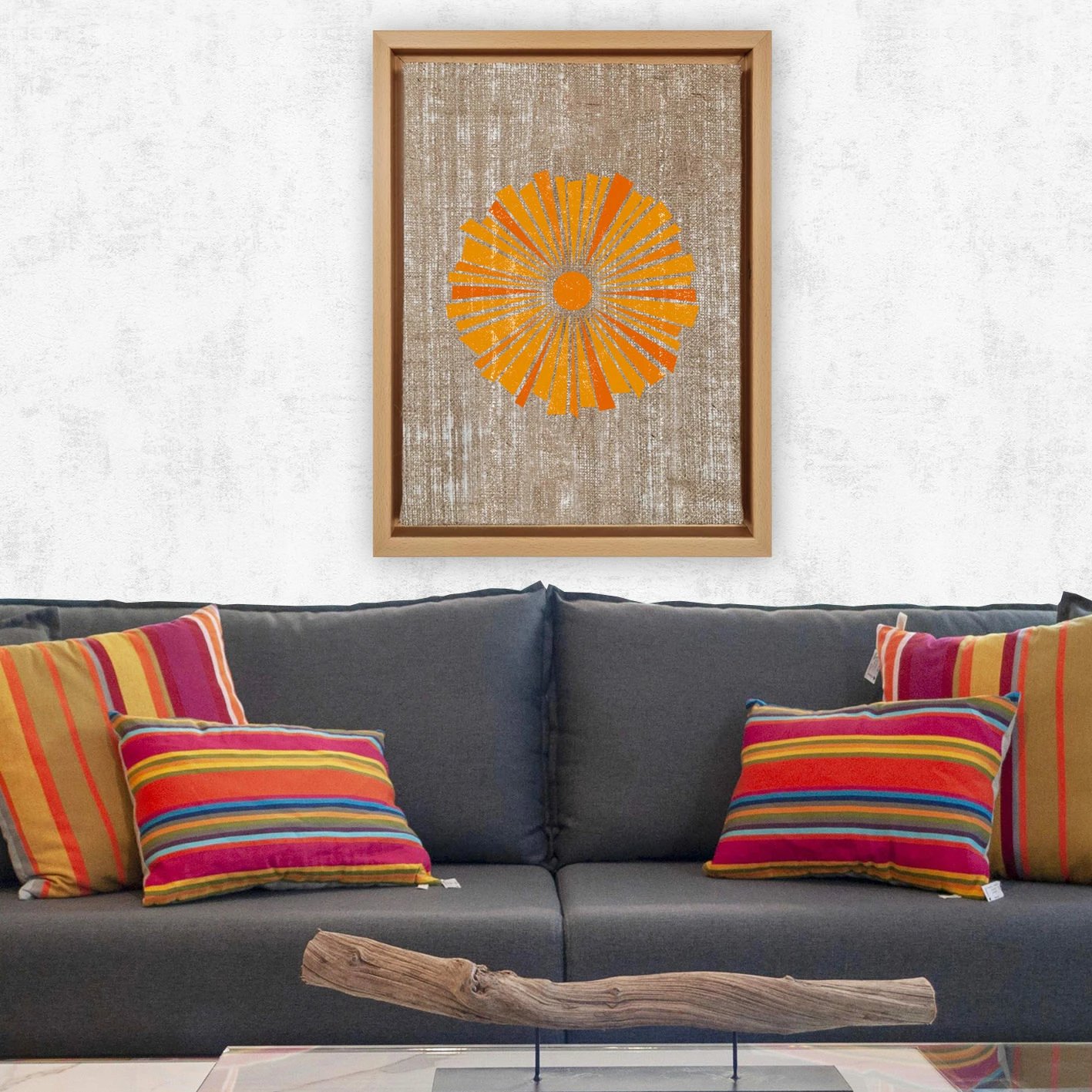 Pikturë dekorative në kanavacë, shumëngjyrëshe, Wallity, LNJ21804047880, 36x46cm