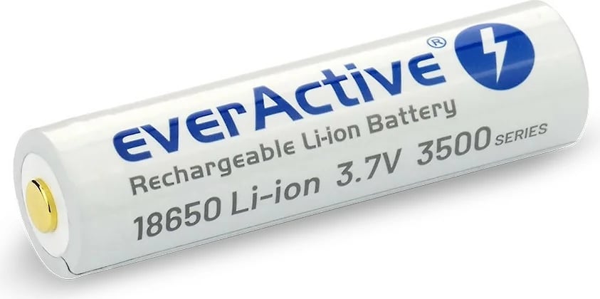 Bateri rikarikueshme everActive FWEV1865035MBOX 18650 Li-ion 3500 mAh 3.7V me micro USB 1 copë Bateri rikarikueshme everActive FWEV1865035MBOX 18650 Li-ion 3500 mAh 3.7V me micro USB 1 copë