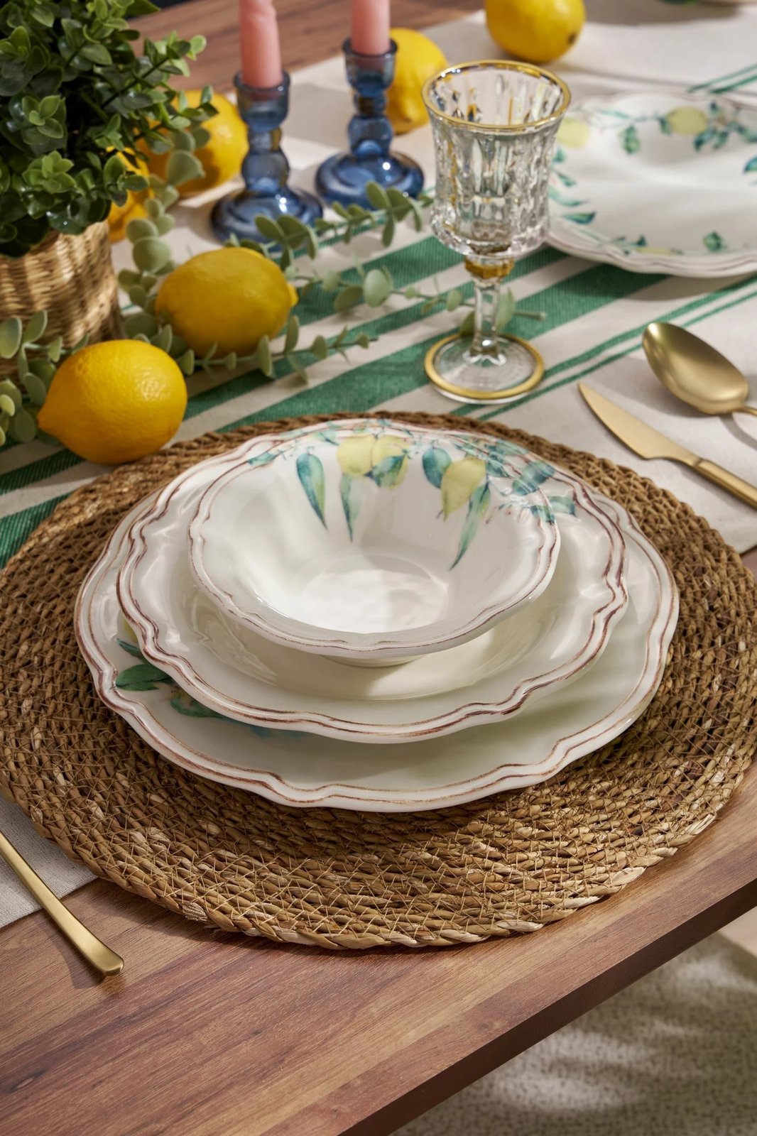 Set enësh për drekë (24 copë), Hermia Concept, Sunny Grove