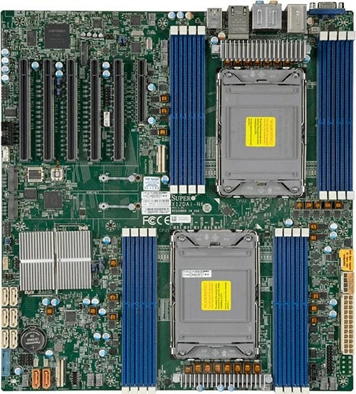 Pllakë amë Supermicro X12DAI-N6, 2x LGA-4189, 16x DDR4, 2x 1GbE LAN