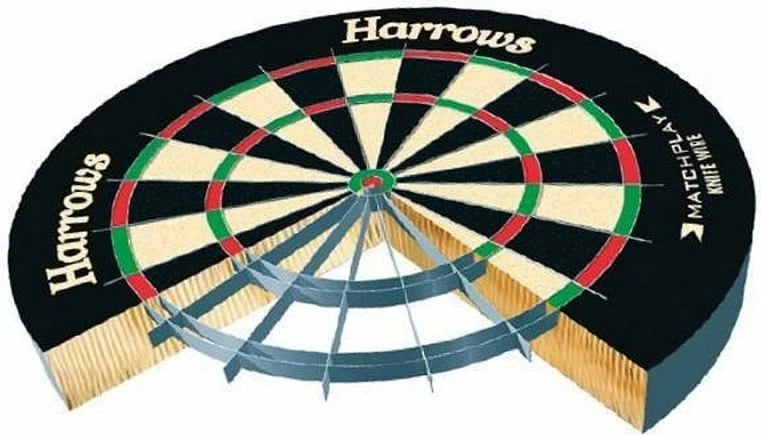 Disk Dart Sisal 45cm Harrows Pro Matchplay 15874