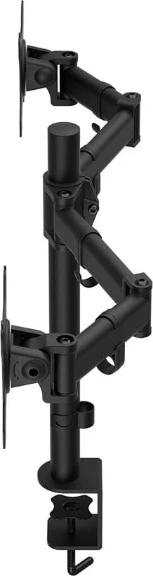 Mbajtëse dyfishe për tavolinë ENDORFY Atlas, 68.6 cm (27'), e zezë