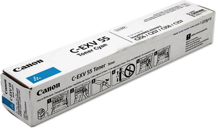 Toner Canon C-EXV 55 2183C002 kapacitet deri 23700 faqe cyan