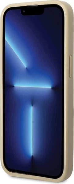 Mbështjellës Guess GUHCP13LHG4SGD për iPhone 13/13 Pro, Glitter Script Big 4G, Ari Mbështjellës Guess GUHCP13LHG4SGD për iPhone 13/13 Pro, Glitter Script Big 4G, Ari