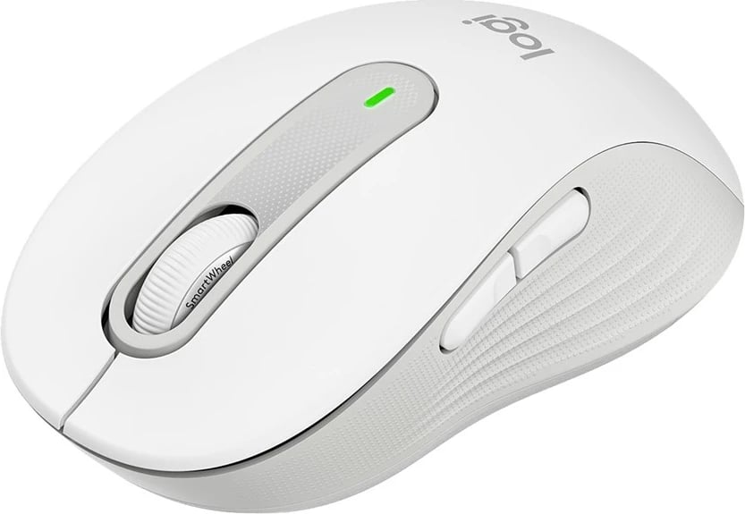 Mouse Logitech Signature M650 - Wireless, BT, 2.4GHz, white
