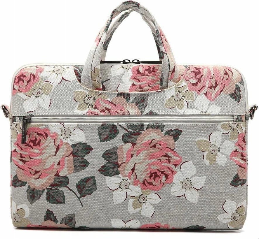 Çantë laptopi Canvaslife Briefcase 15-16", blu/rozë