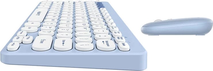 Set tastierë dhe maus wireless Havit KB279GCM, për gaming dhe zyrë, kaltër Set tastierë dhe maus wireless Havit KB279GCM, për gaming dhe zyrë, kaltër