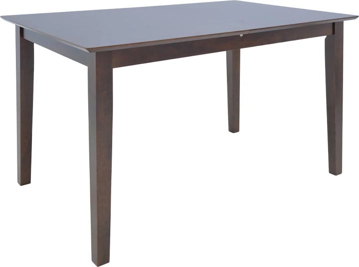 Tavolinë ngrënieje e zgjatshme Mabor, ngjyrë arre, 120-150x80x73.8cm