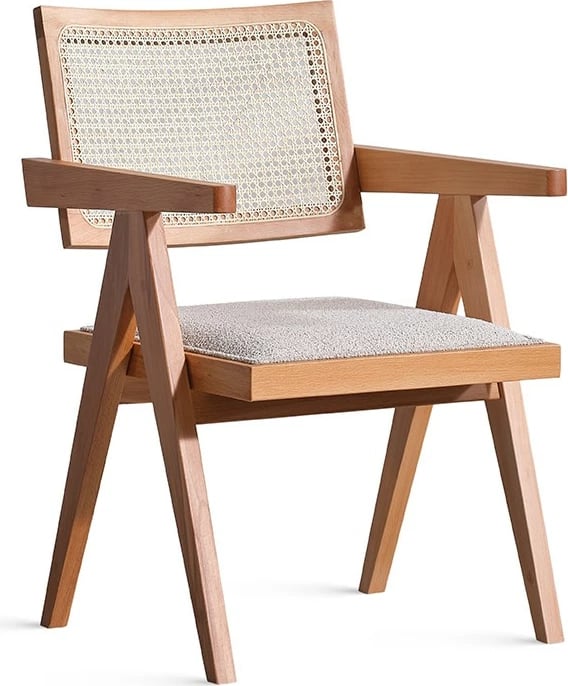 Tavolinë me karrige (4 copë), Skye Decor, Roma, ngjyrë natyrale