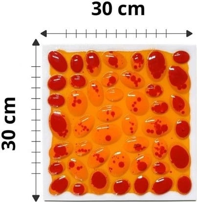 Set pllaka sensorike Tullo, 4 copë, ngjyra të përziera