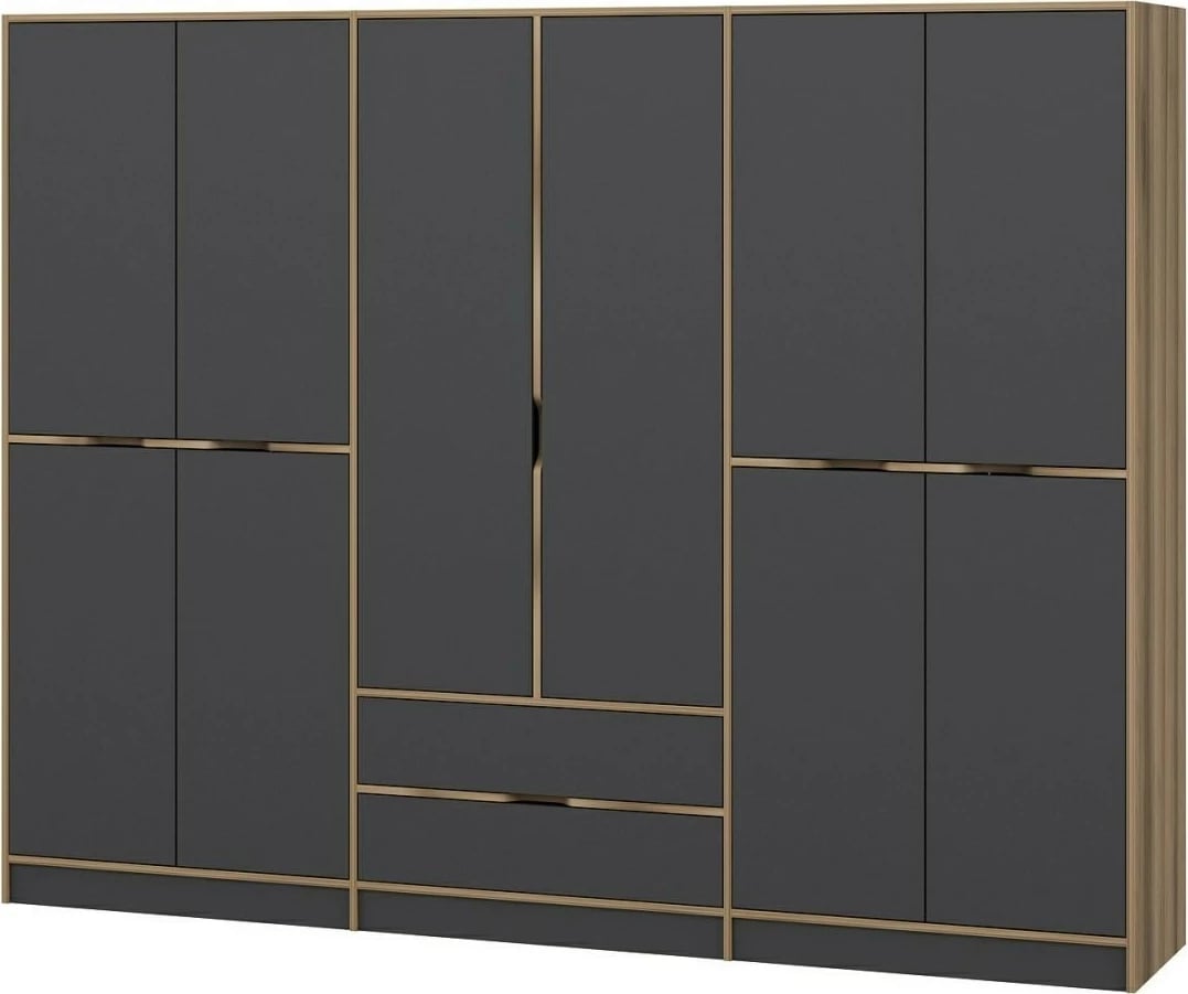 Dollap Hanah Home Elina, dore, 277x208x52cm