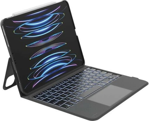 Mbështjellës me tastierë Belkin BBZ001du-v1 për iPad Air/Pro 10.9/11", i zi