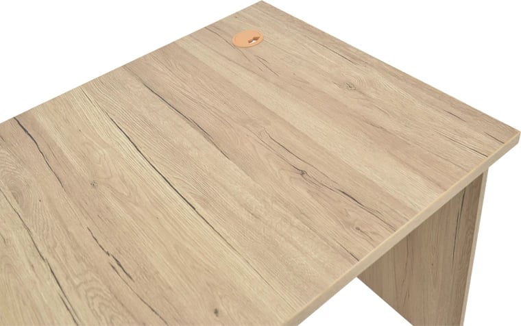 Tavolinë pune Anze melaminë natyrale 120x70x75cm