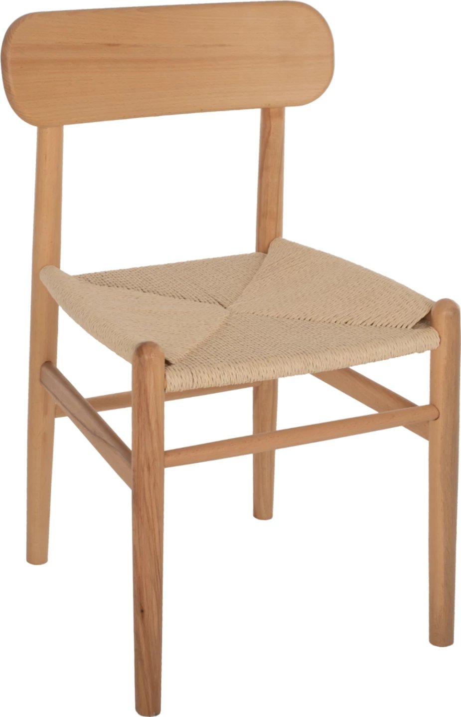 Karrige për ngrënie HELSINKI FH9492.01 dru ahu dhe litar ngjyrë natyrale 46.5x41x80H cm