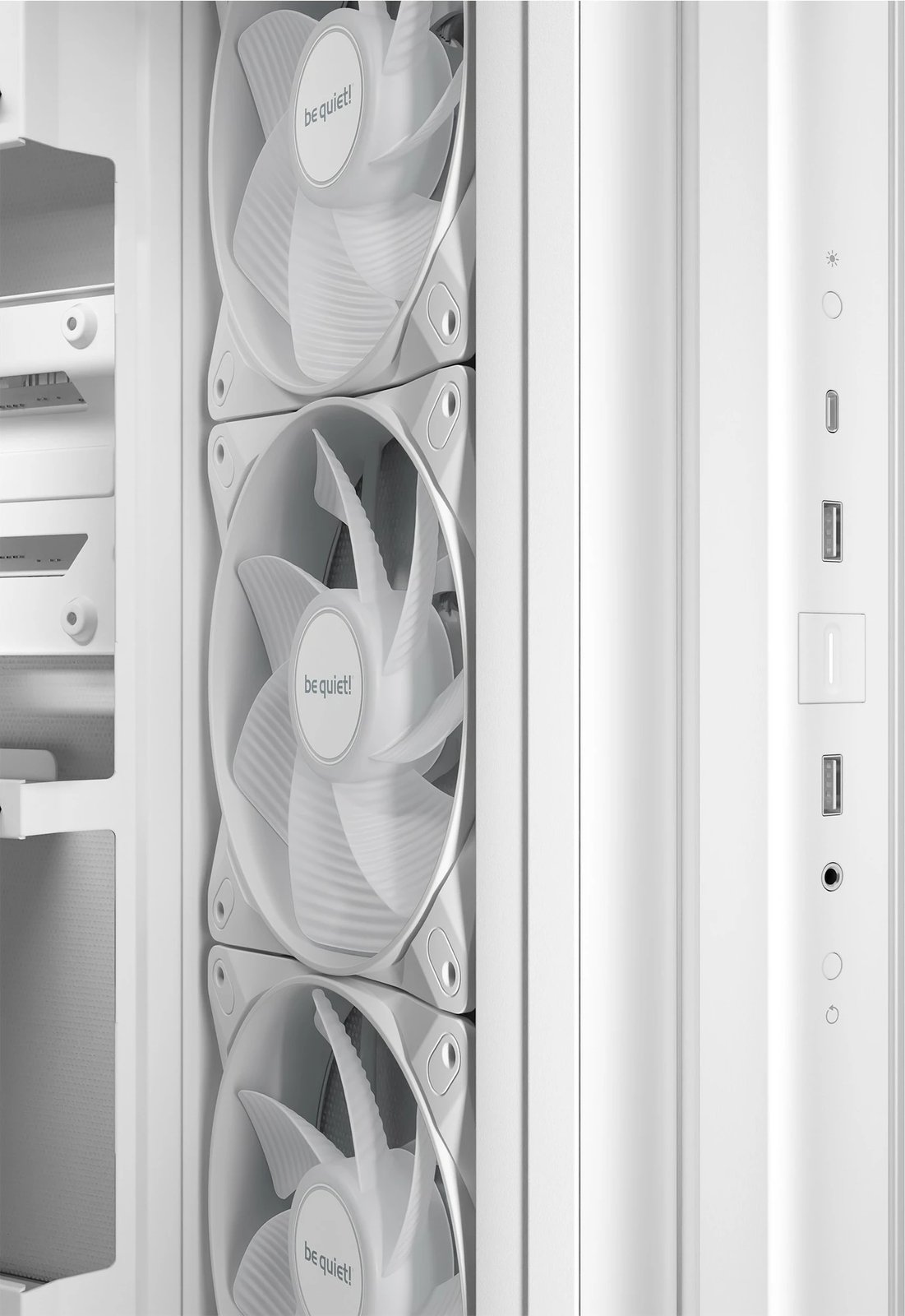 Kasë Be Quiet! Light Base 500 LX, midi tower, e bardhë