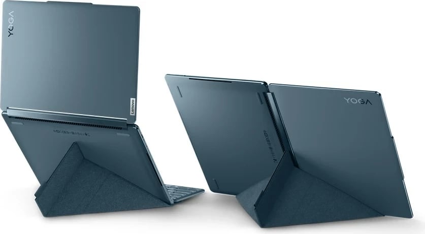 Kompjuter hibrid Lenovo Yoga Book 9 13IMU9, Intel Core Ultra 7 155U, 32 GB RAM, 512 GB SSD, 13.3" 2.8K Touch, Teal + tastierë & maus