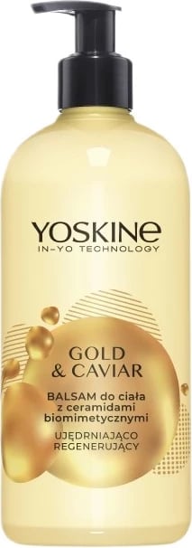 Balsam trupi për femra Yoskine Gold & Caviar, 400ml