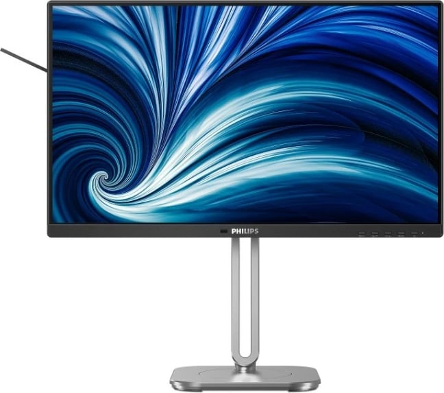 Monitor Philips 24B2N4200/00, 23.8 inç, IPS, 120Hz, Full HD, Grafit/Argjend