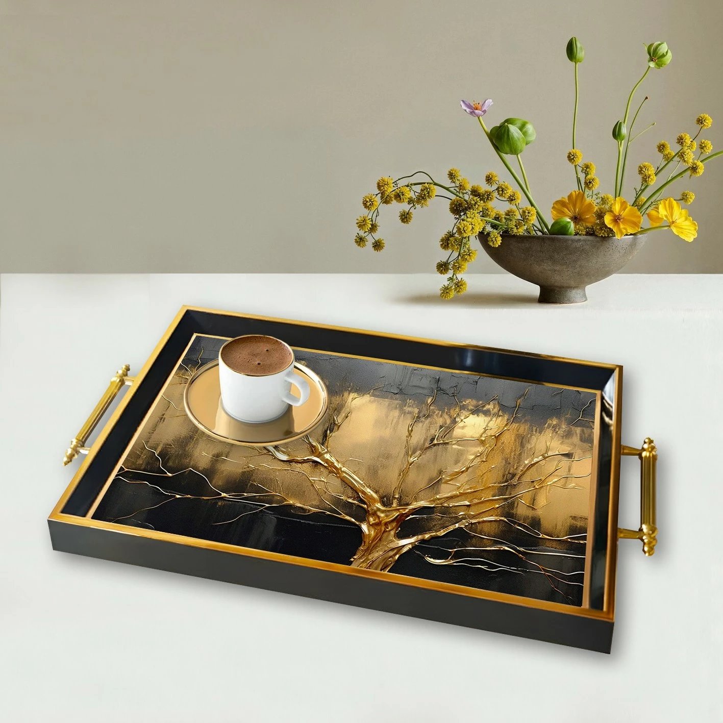 Tabaka xhami Aberto Design, shumëngjyrëshe, TPA9928