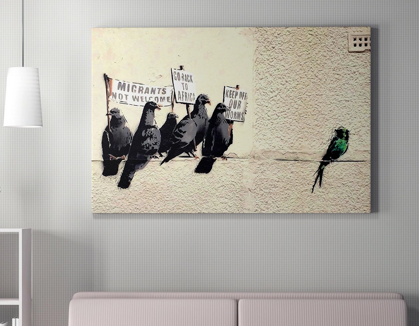 Pikturë dekorative në kanavacë Wallity, WY47, 70x100cm