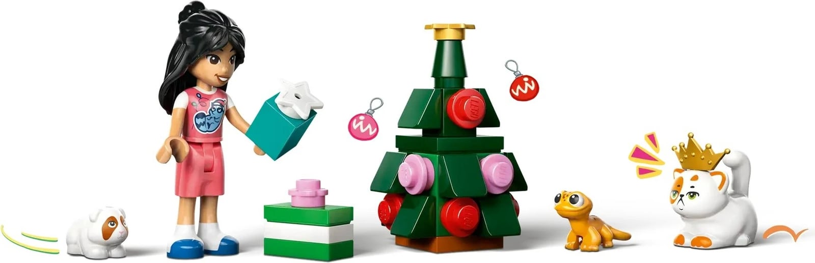 Kalendar advent LEGO Friends 42668, 237 pjesë, 5 minifigura, për fëmijë, shumëngjyrësh