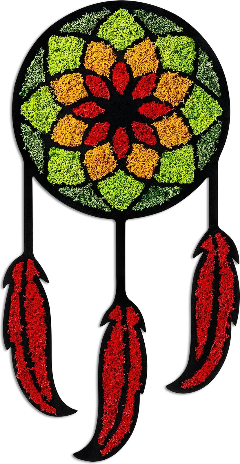 Aksesor dekorativ për mur Wallity, myshk - Dream