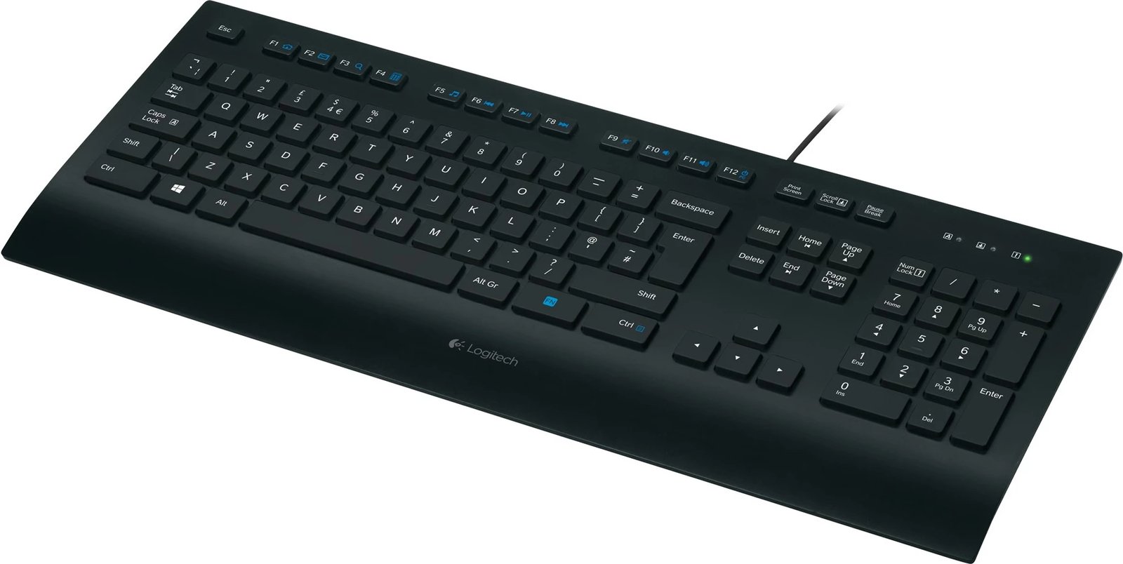 Tastierë Logitech K280E Pro f/ Business, e zezë
