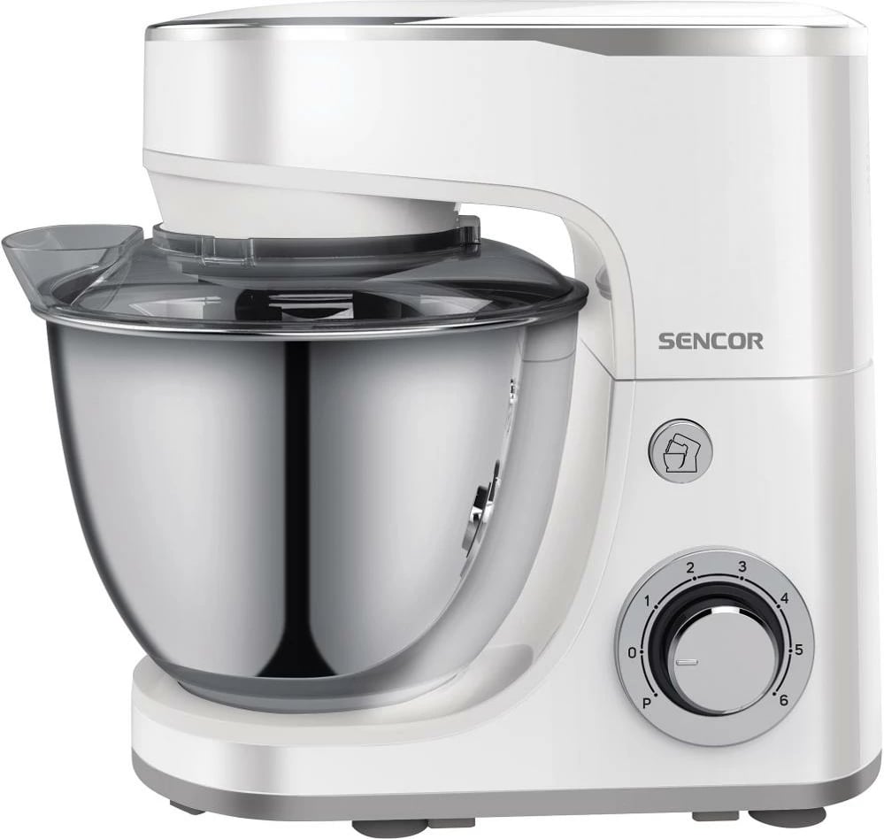 Mikser për kuzhinë Sencor STM 3630WH, 5.5l 1300W, i Bardhë