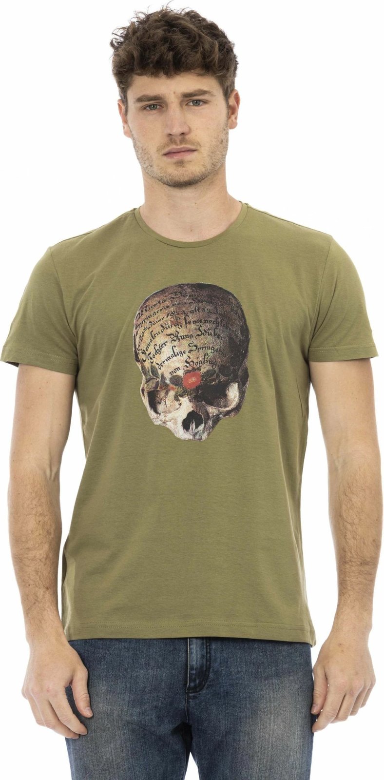 Maicë për meshkuj Trussardi Action, e gjelbër