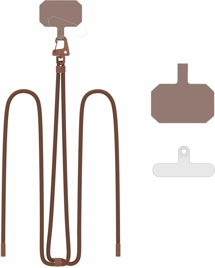 Rrip crossbody për celular Tech-Protect C5S, kafe