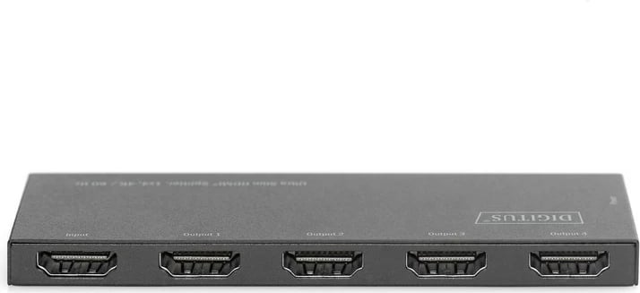 Splitter HDMI Digitus DS-45323 Ultra Slim 1x4, 4K 60Hz, 3D, HDR, HDCP 2.2, i zi