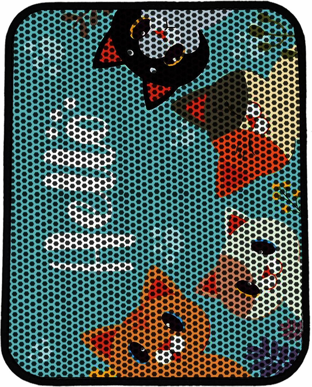 Tapet për rërë mace, shumëngjyrësh, Paws & Whiskers, Nrszn0141, 45x60cm