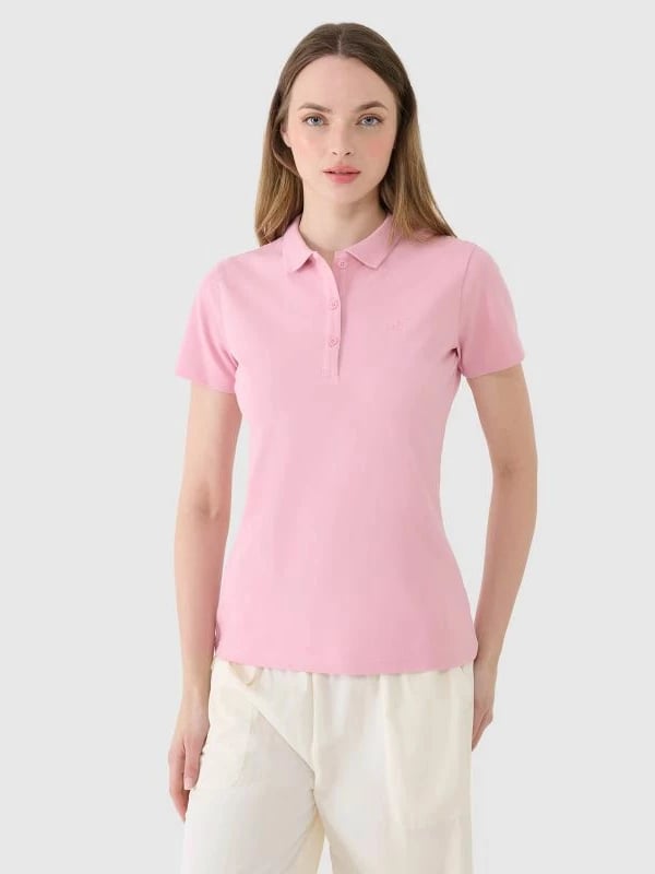 Maicë polo slim fit për femra 4F