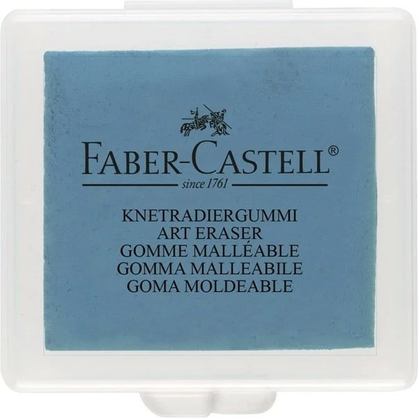 Set gomash artistike Faber-Castell 127321, 3 copa, blu, kuqe, verdhë