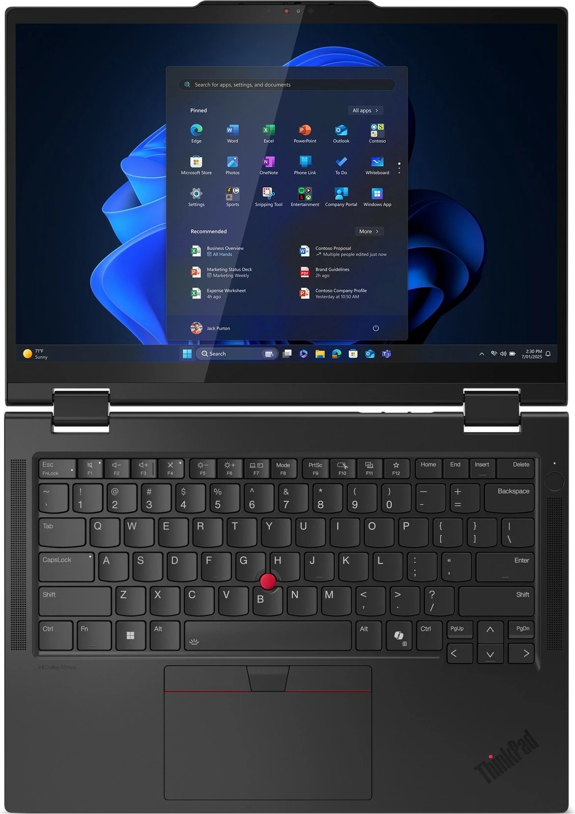 Laptop Lenovo ThinkPad T14s 2-in-1 G1 CU7 255U 32GB 1TB SSD 4G, e zezë