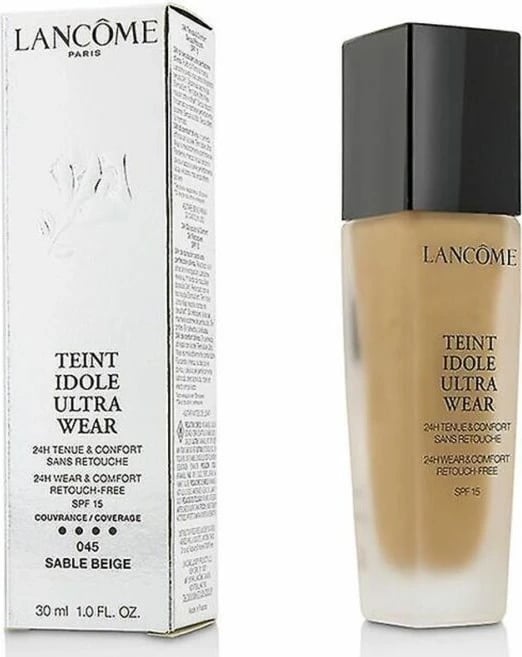 Krem pudër Lancome Teint Idole Ultra Wear SPF 15, 