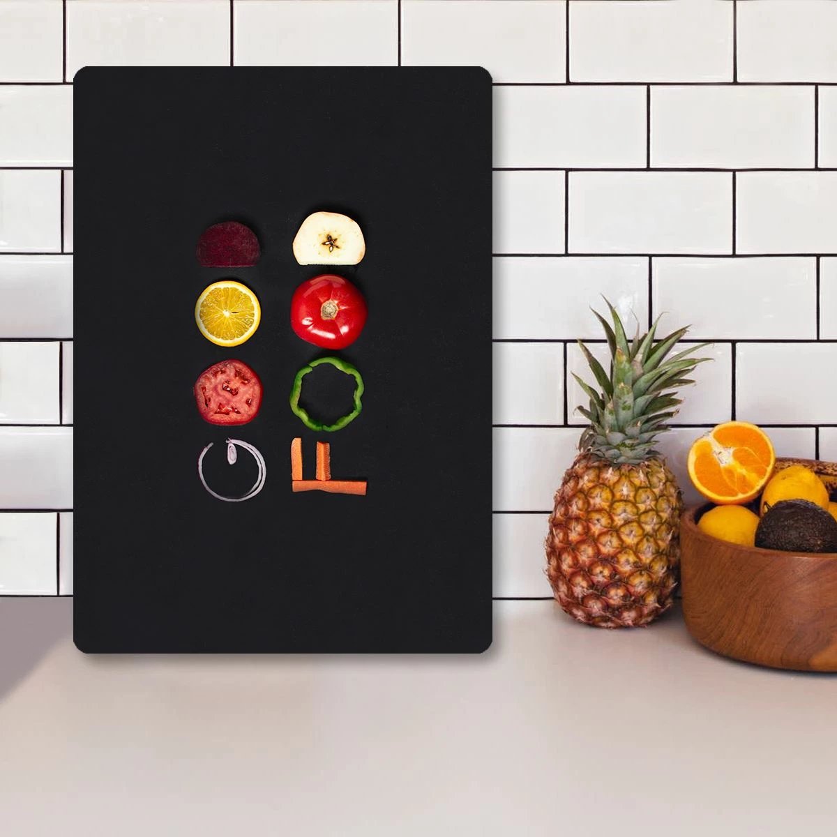 Dërrasë prerëse Hermia, qelq i temperuar, shumëngjyrëshe, Ckt57 - 3040, 30x40cm Dërrasë prerëse Hermia, qelq i temperuar, shumëngjyrëshe, Ckt57 - 3040, 30x40cm