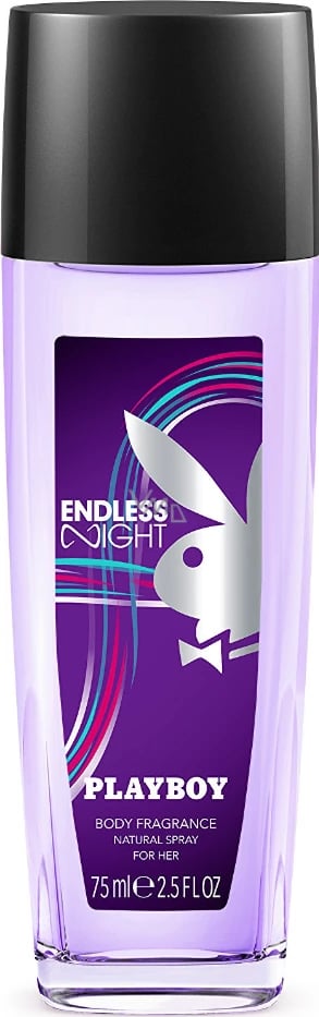 Deodorant Playboy Endless Night Natural Spray, 75ml