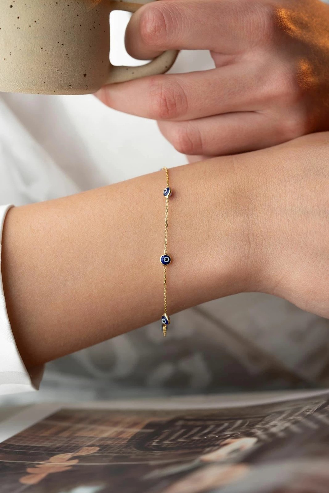 Byzylyk argjendi, ngjyrë ari dhe kaltër e errët, Jumeon, NRZ1000362