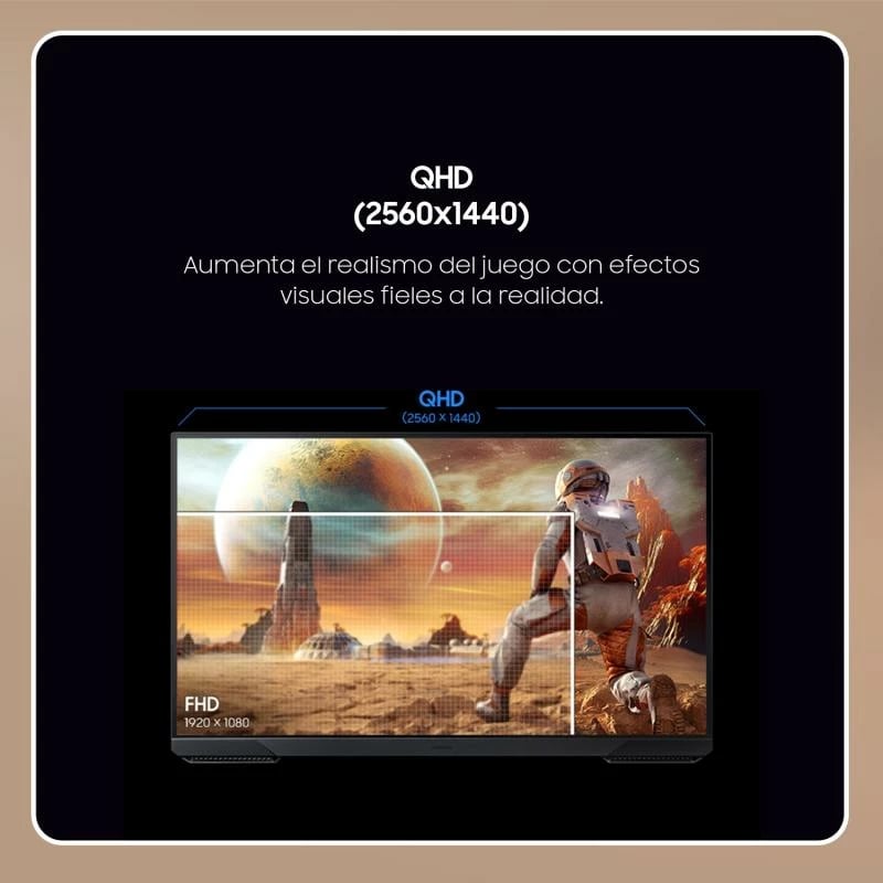 Monitor LCD i sheshtë, Samsung LS27FG510EUXEN, 27 inch, e zezë