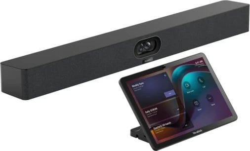 Sistem video konferencash Yealink MeetingBar A40-031, 48 MP, 4K Ultra HD, 60 fps, 6x, e zezë