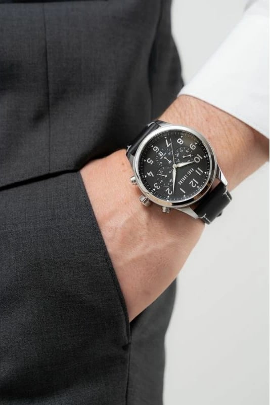 Orë dore për meshkuj Paul Lorens, e zezë