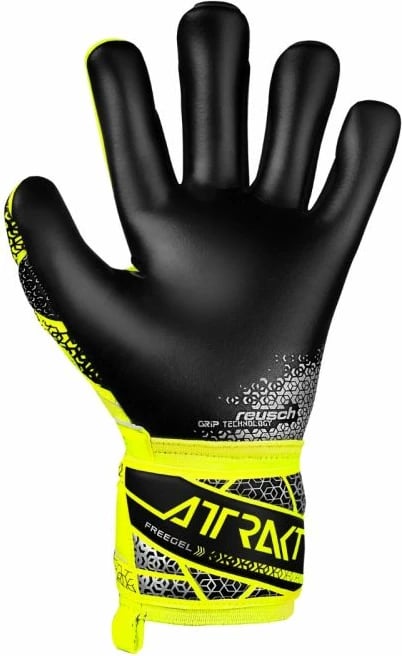 Dorëza për portier fëmijë Reusch, të zeza dhe të gjelbra