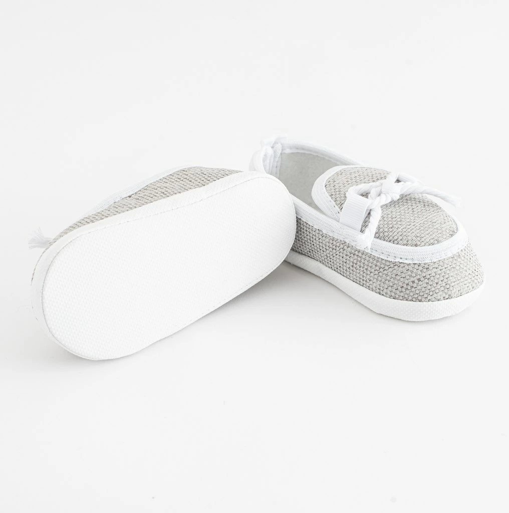 Mokasina bebe, New Baby, 12-18 muaj, gri