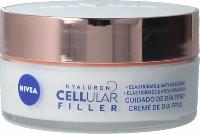 Krem fytyre Nivea Hyaluron Cellular Filler SPF30, unisex, 50ml Krem fytyre Nivea Hyaluron Cellular Filler SPF30, unisex, 50ml