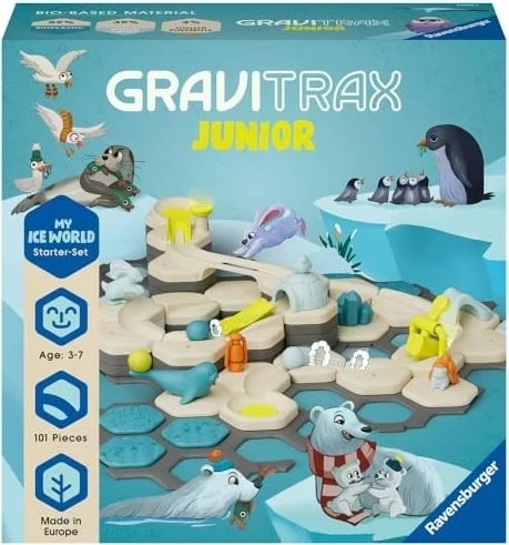 Lojë Ravensburger GraviTrax Junior Starter-Set L Ice Toy, Multikolor