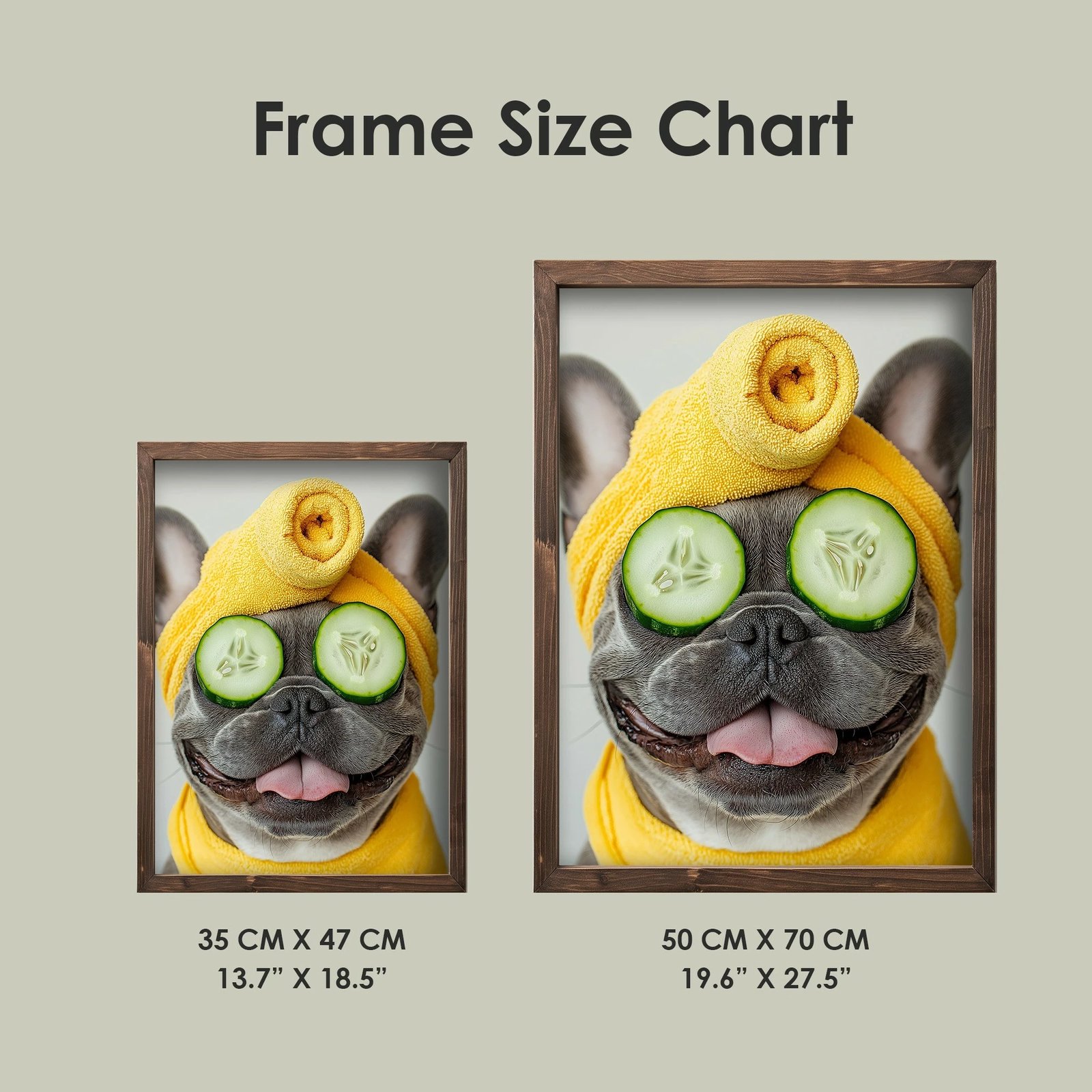 Pikturë dekorative me kornizë MDF, Wallity, TUN026-XL, shumëngjyrëshe, 50x70x3.5cm